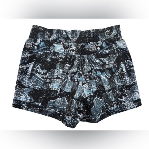 Lululemon Spring Break Away Short *4-way Stretch 3" Eternal Wave Starlight Black - Picture 4 of 7